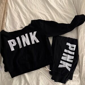 Victoria's Secret Black Off-the-Shoulder Sweater